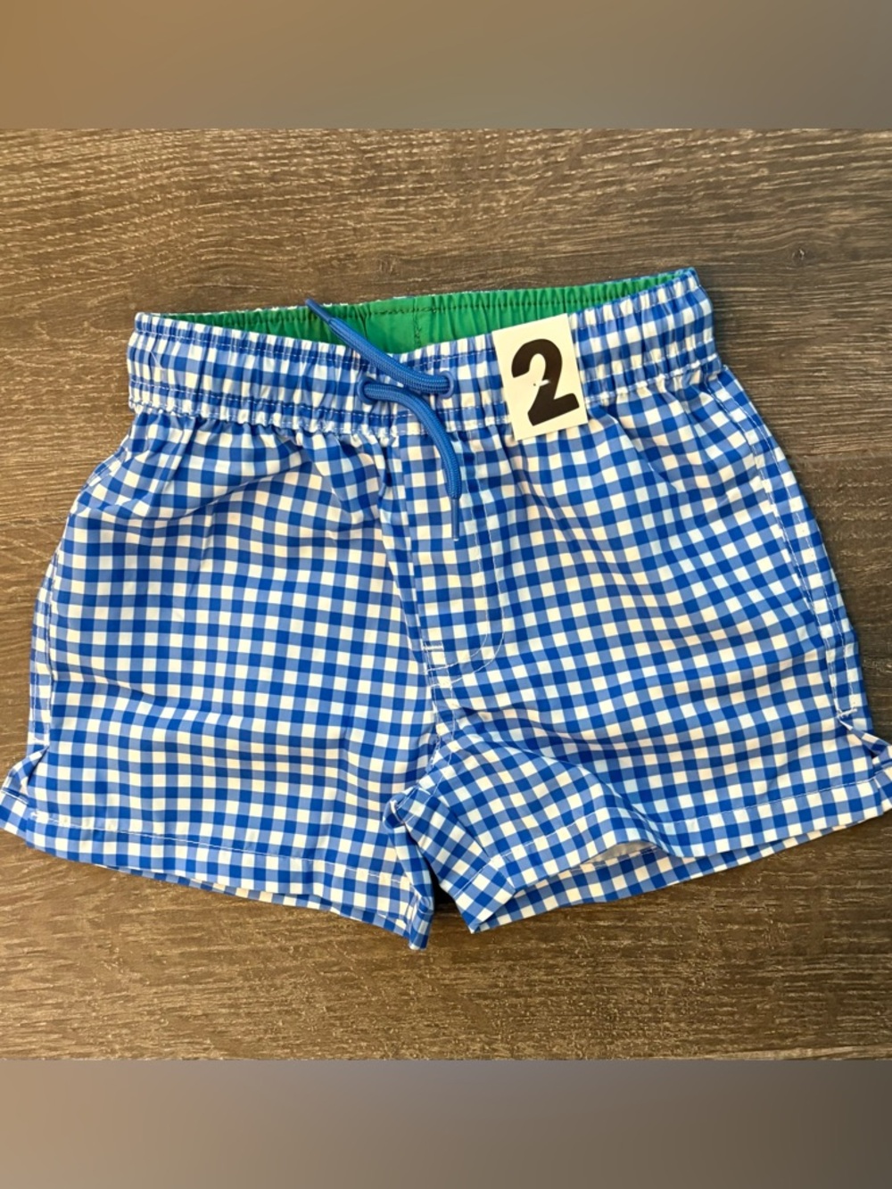 Cotton On Kids Gingham Shorts - Size 2T NEW!